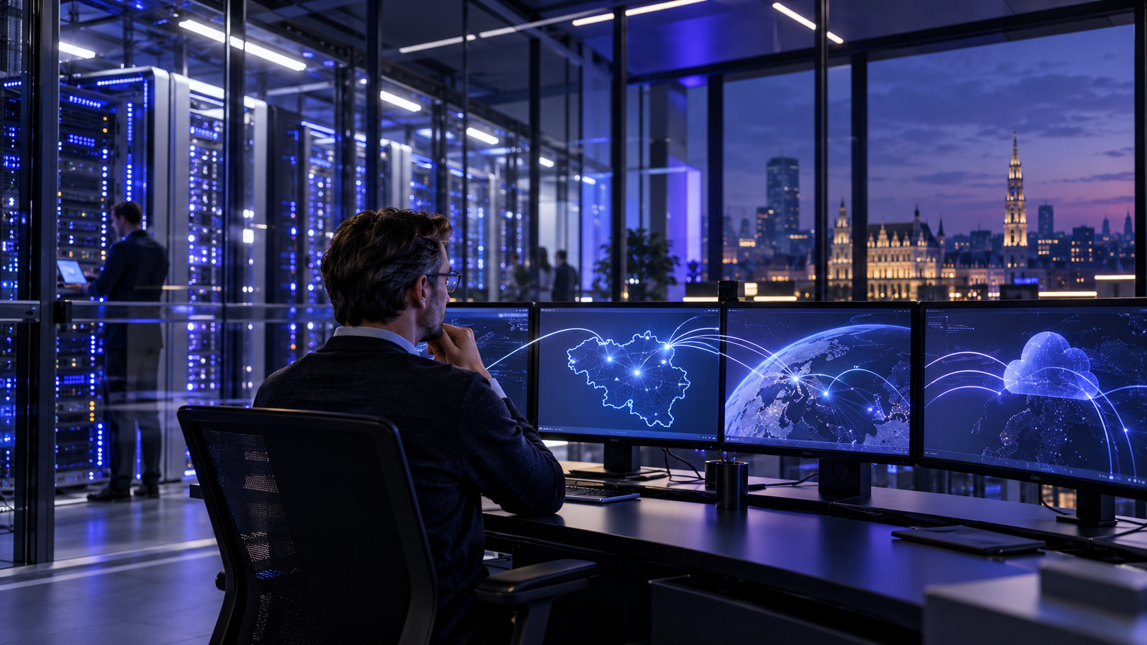 Illustration de l’article : Microsoft et Proximus NXT renforcent leur partenariat stratégique pour accélérer le déploiement de solutions de cloud souverain en Belgique et au Luxembourg