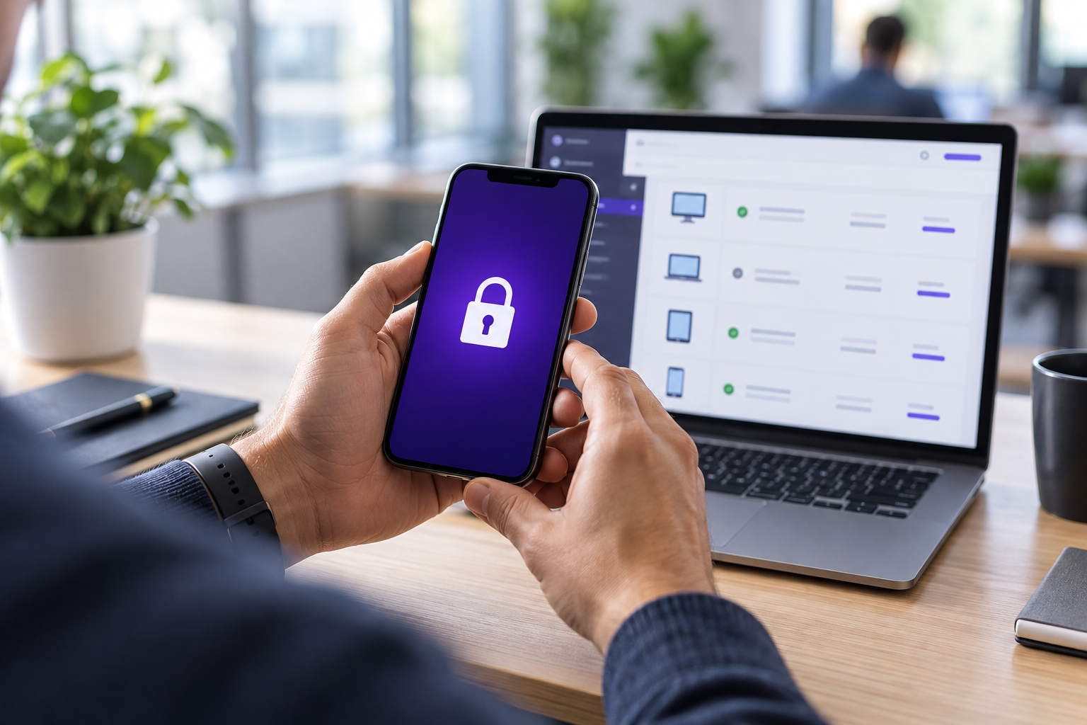 Gestion et protection des appareils mobiles professionnels